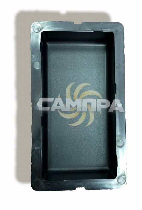 Форма для плитки 20х10х4,5 шагрень фото 5